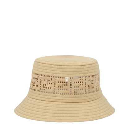 Bucket Hat in Raffia - Image 1