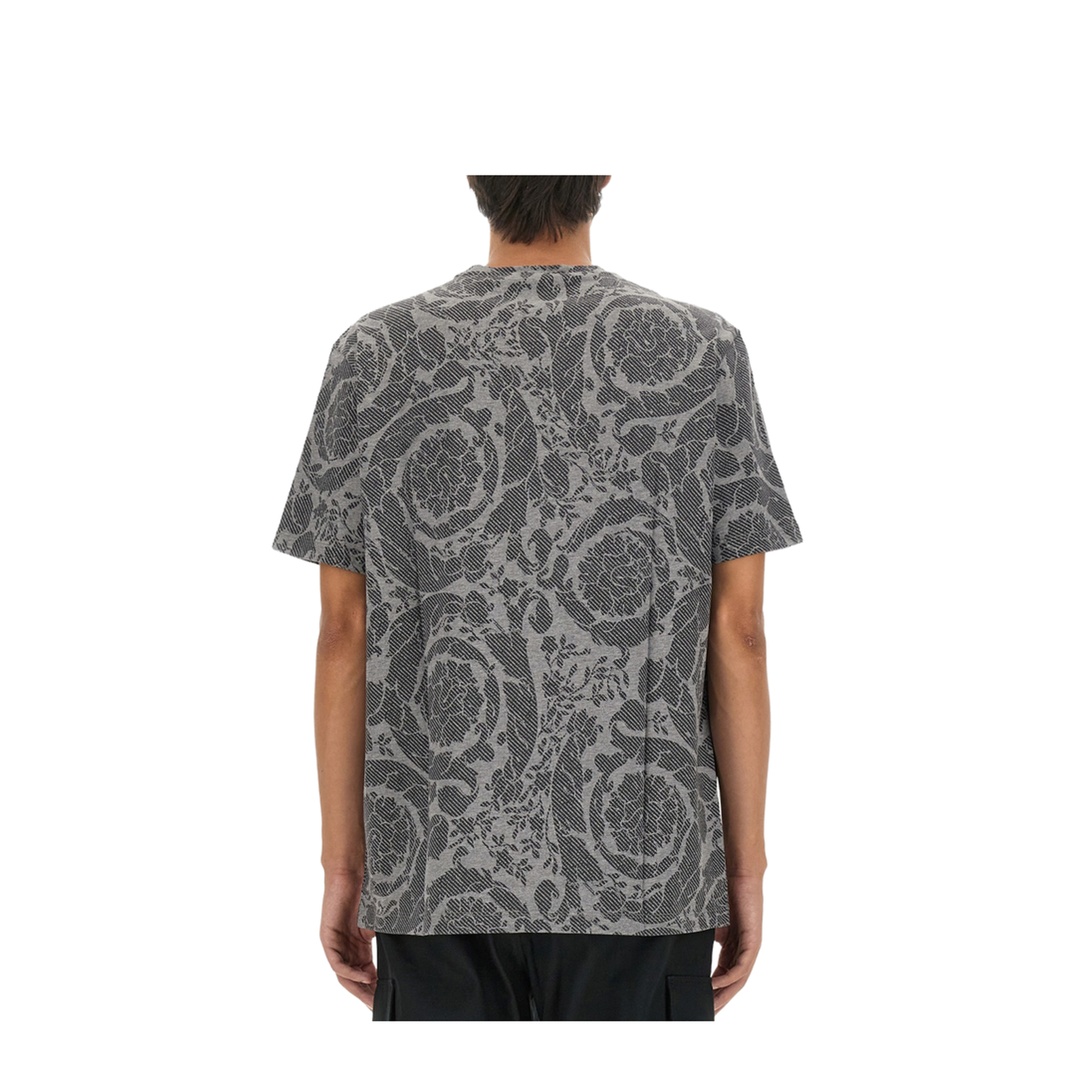 Silhouette Baroque Logo T-Shirt - Image 4