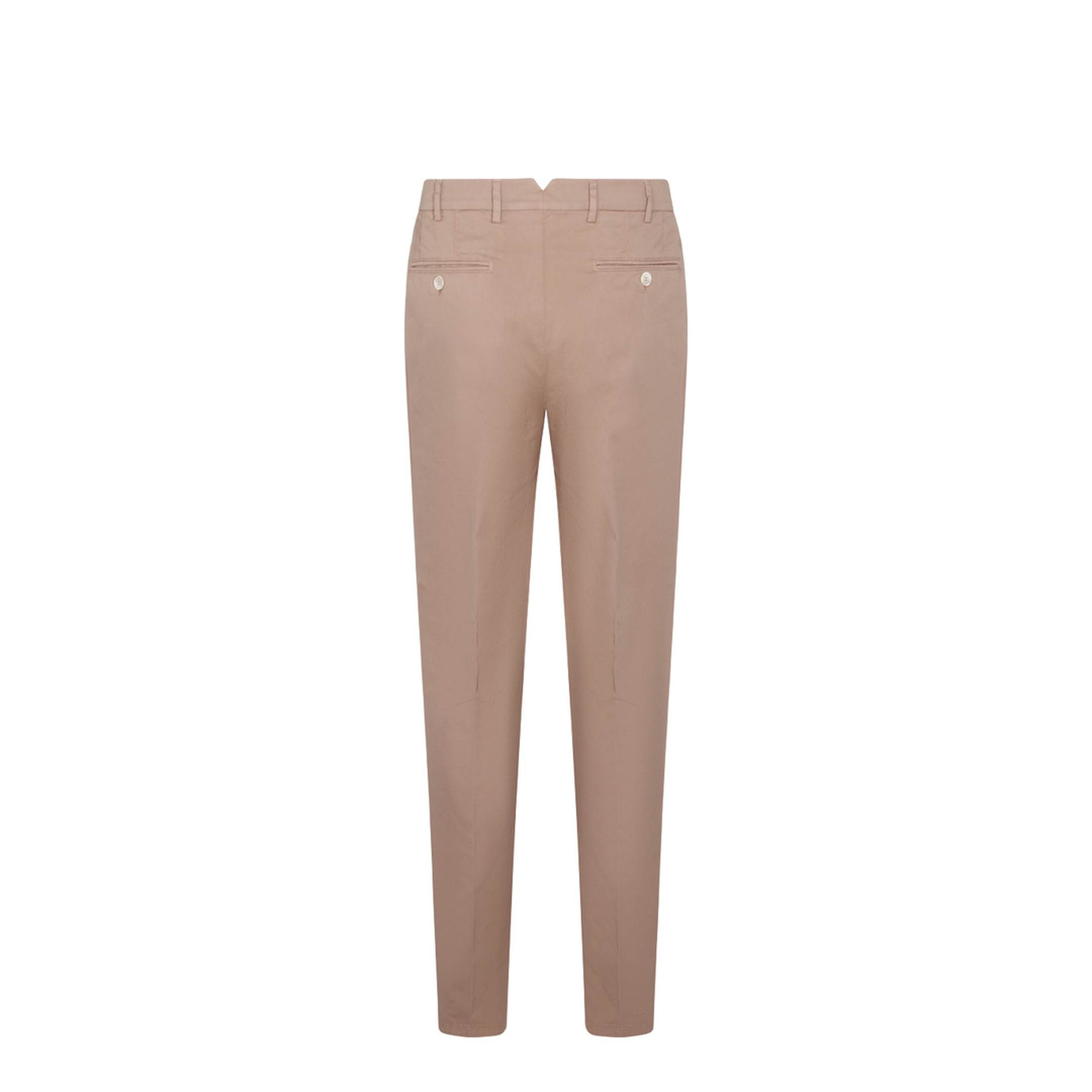 Cotton Pants Dark Beige - Image 3