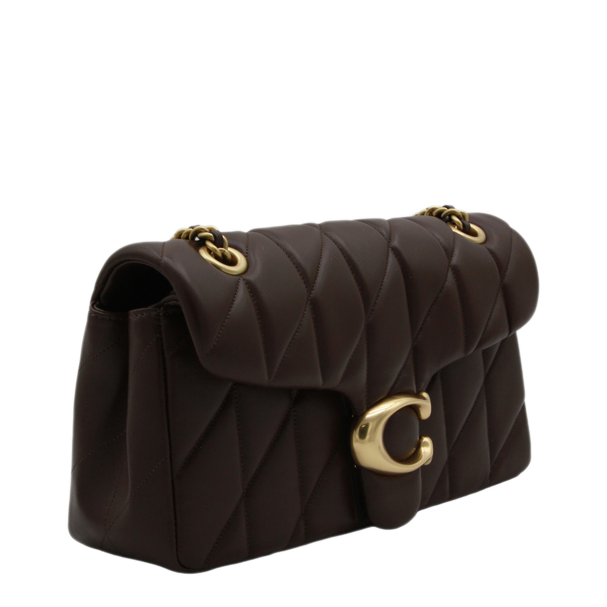 Tabby 26 Napa Leather Shoulder Bag - Maple Brown - Image 4