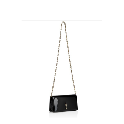 Bettina Clutch Patent Calf Leather Black - Image 4
