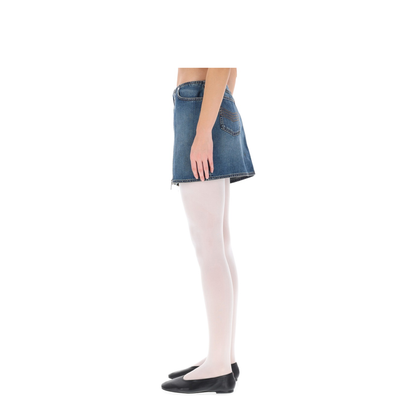 Miniskirt with Double Zipper - Image 3