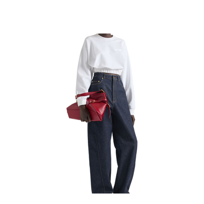 Medium Voyou Bag in Shiny Leather - Image 4