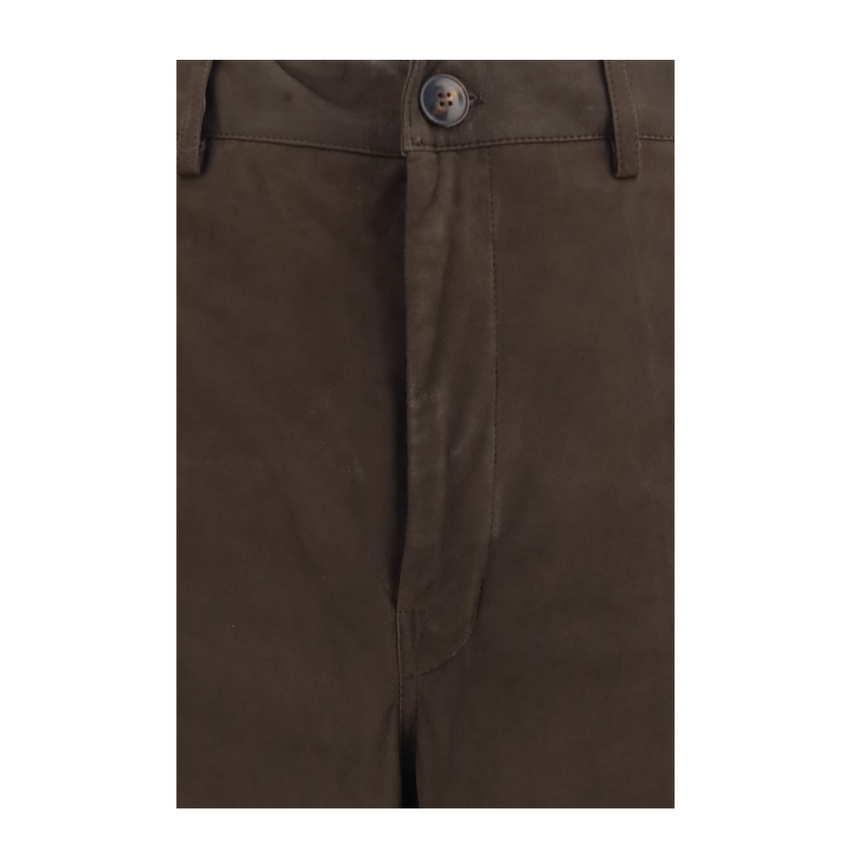 Wide Leg Suede Pants - Image 3