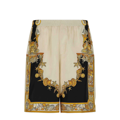 Coral Theatre Print Bermuda Shorts - Image 5
