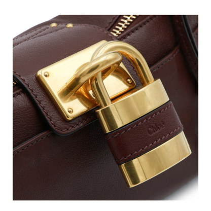 Paddington Small Grained Buffalo Leather Shoulder Bag - Crafty Brown - Image 7