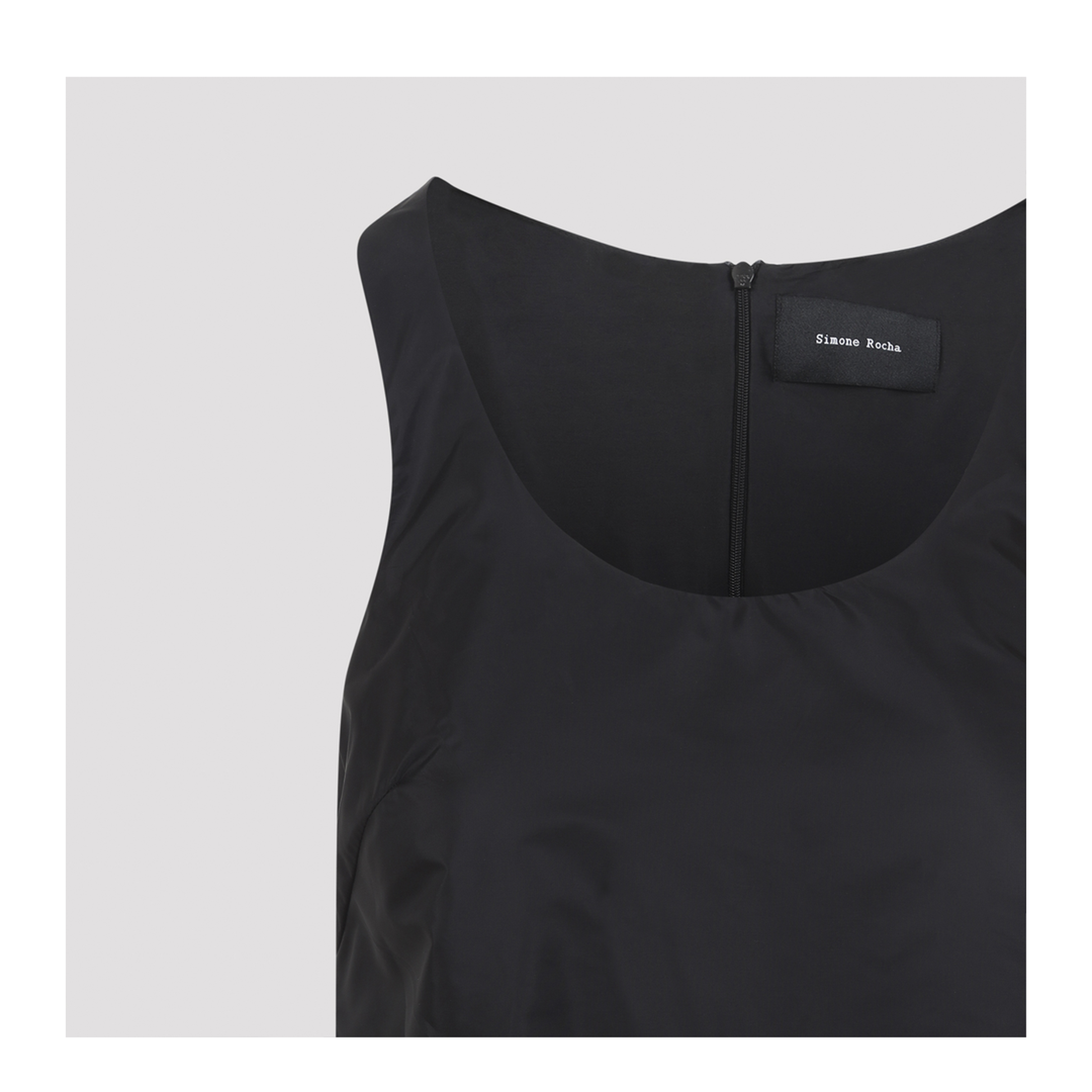 Tapered Back Peplum Mini Dress - Image 5