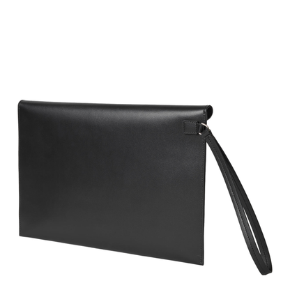 FF Large Leather Pouch - Black - Image 5