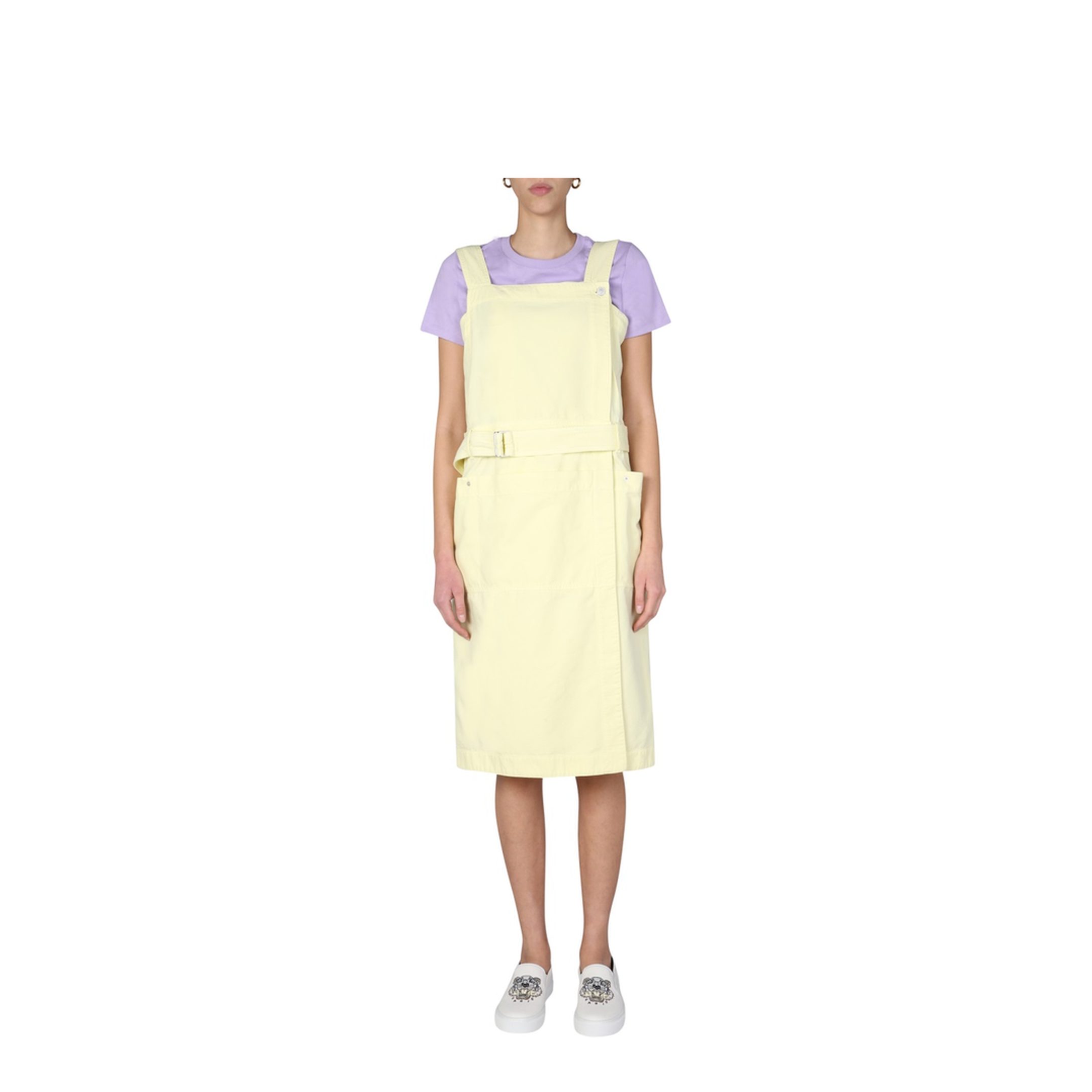 Denim Midi Dress - Image 1