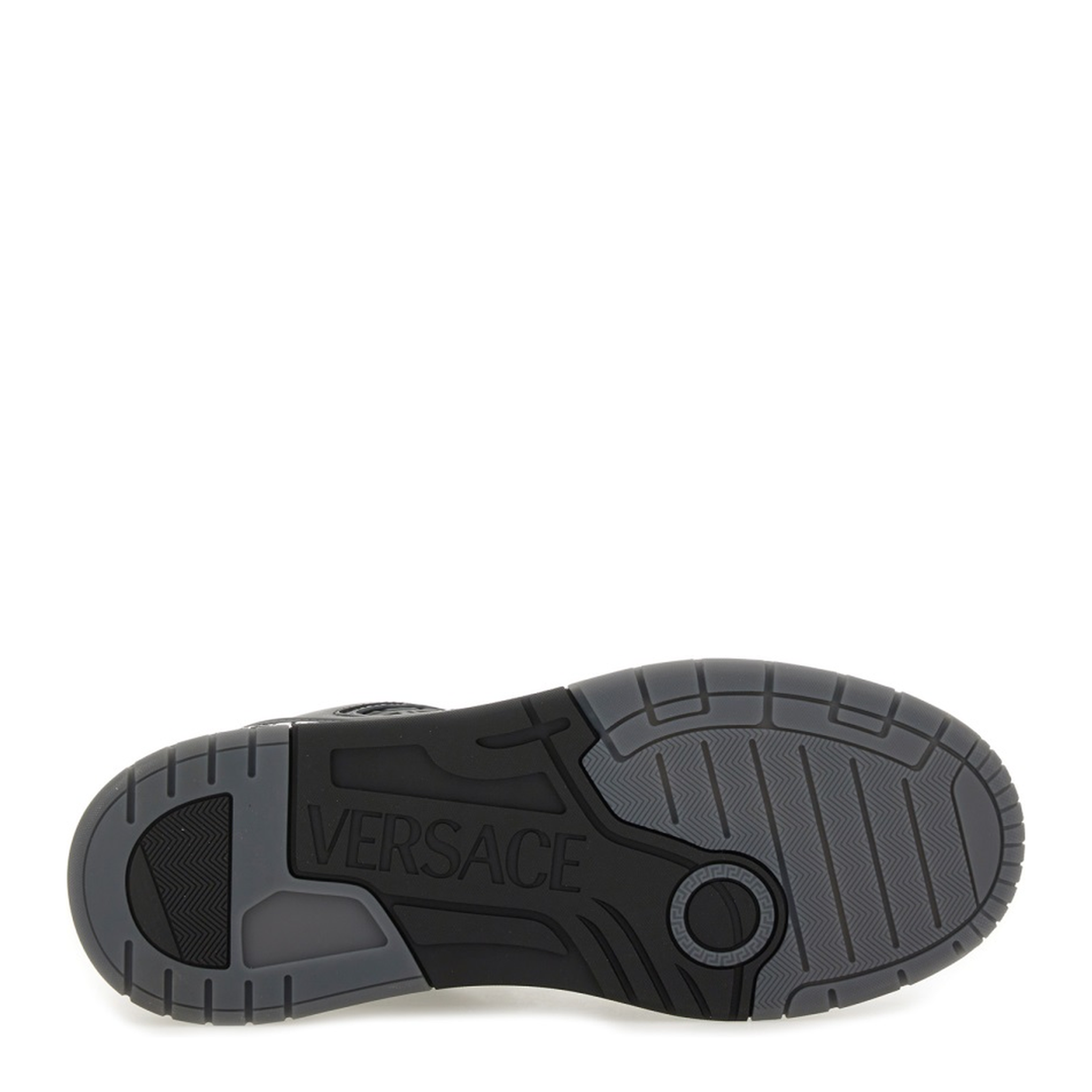 Greca Black Leather Blend Sneakers - Image 5