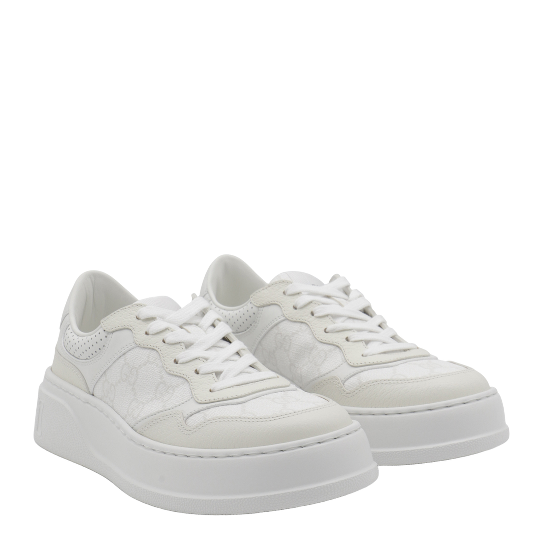 GG Trainer in White and Grey GG Supreme - Image 3