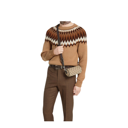 GG Canvas Mini Cylinder Bag - Image 4