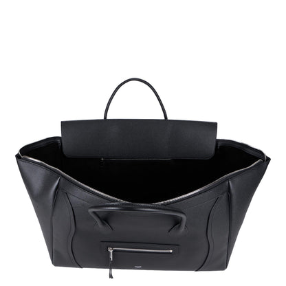 Luggage Big in Grained Calfskin - Black - Image 2