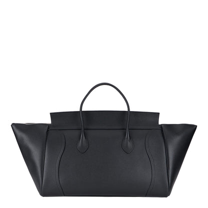 Luggage Big in Grained Calfskin - Black - Image 3