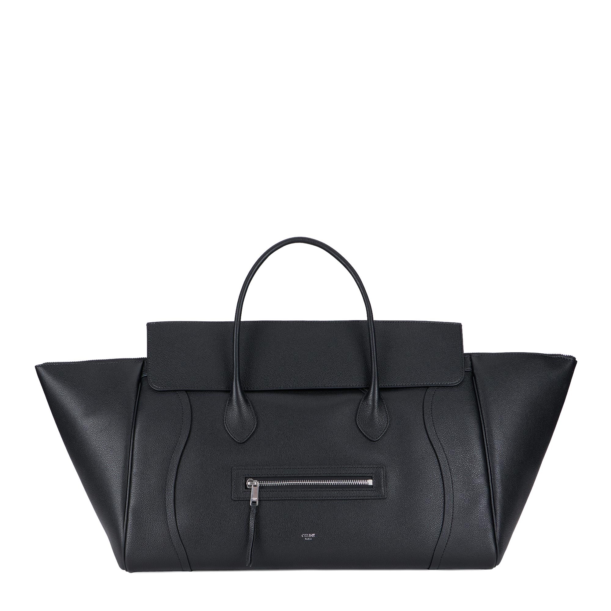 Luggage Big in Grained Calfskin - Black - Image 5