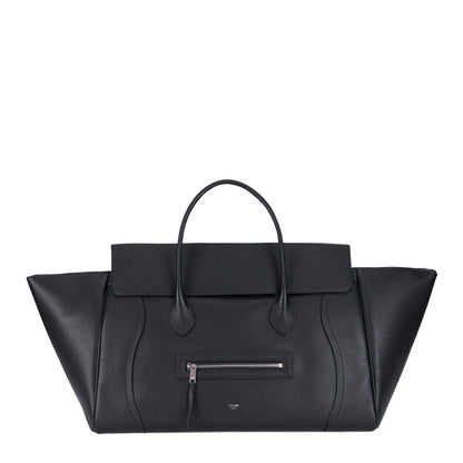 Luggage Big in Grained Calfskin - Black - Image 5