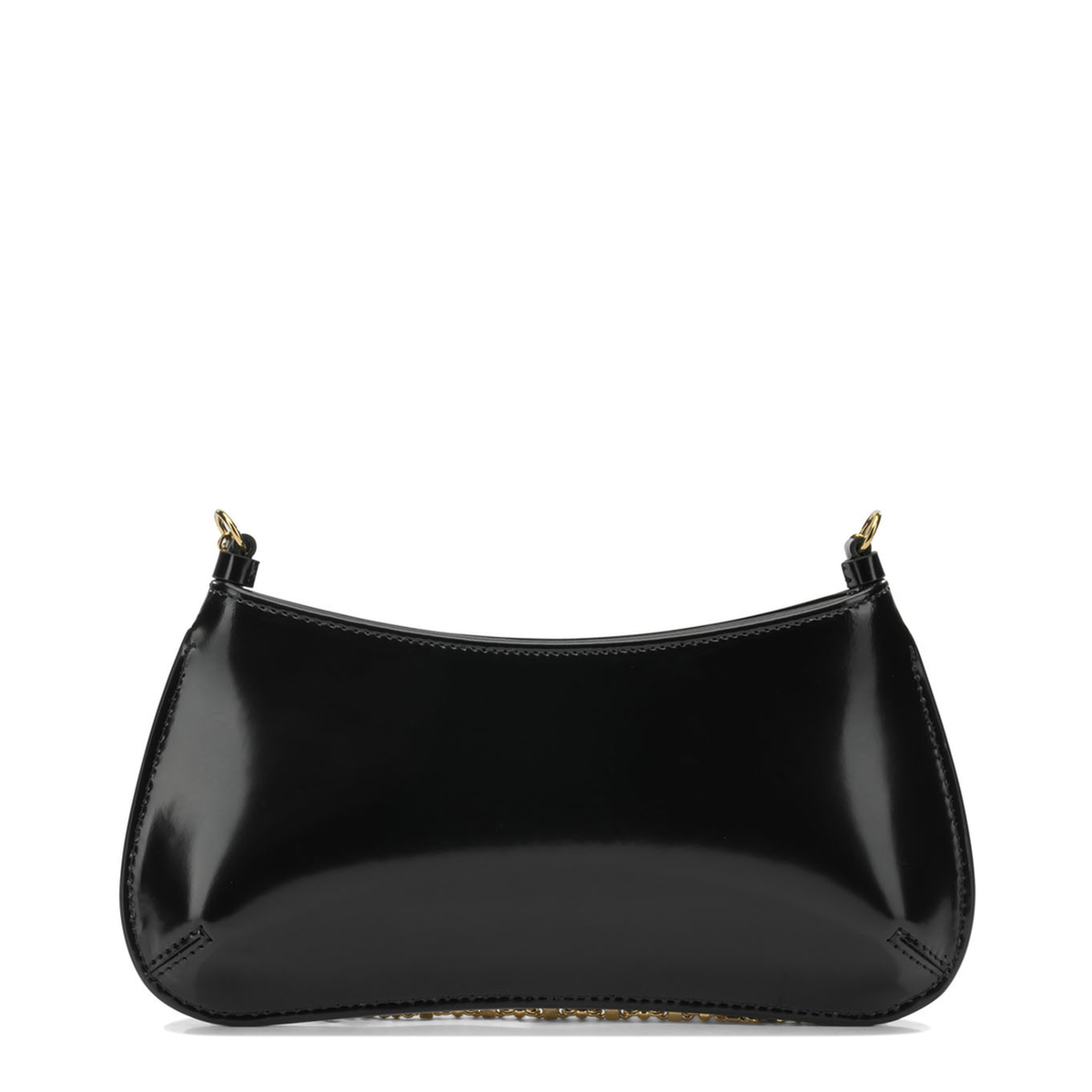 Le Petit Bisou Small Calfskin Shoulder Bag - Black - Image 3