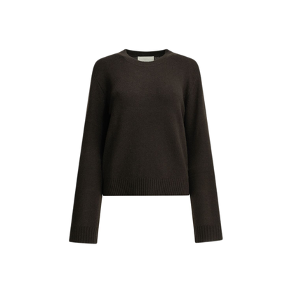 Brown Crew Neck Sweater - Image 1