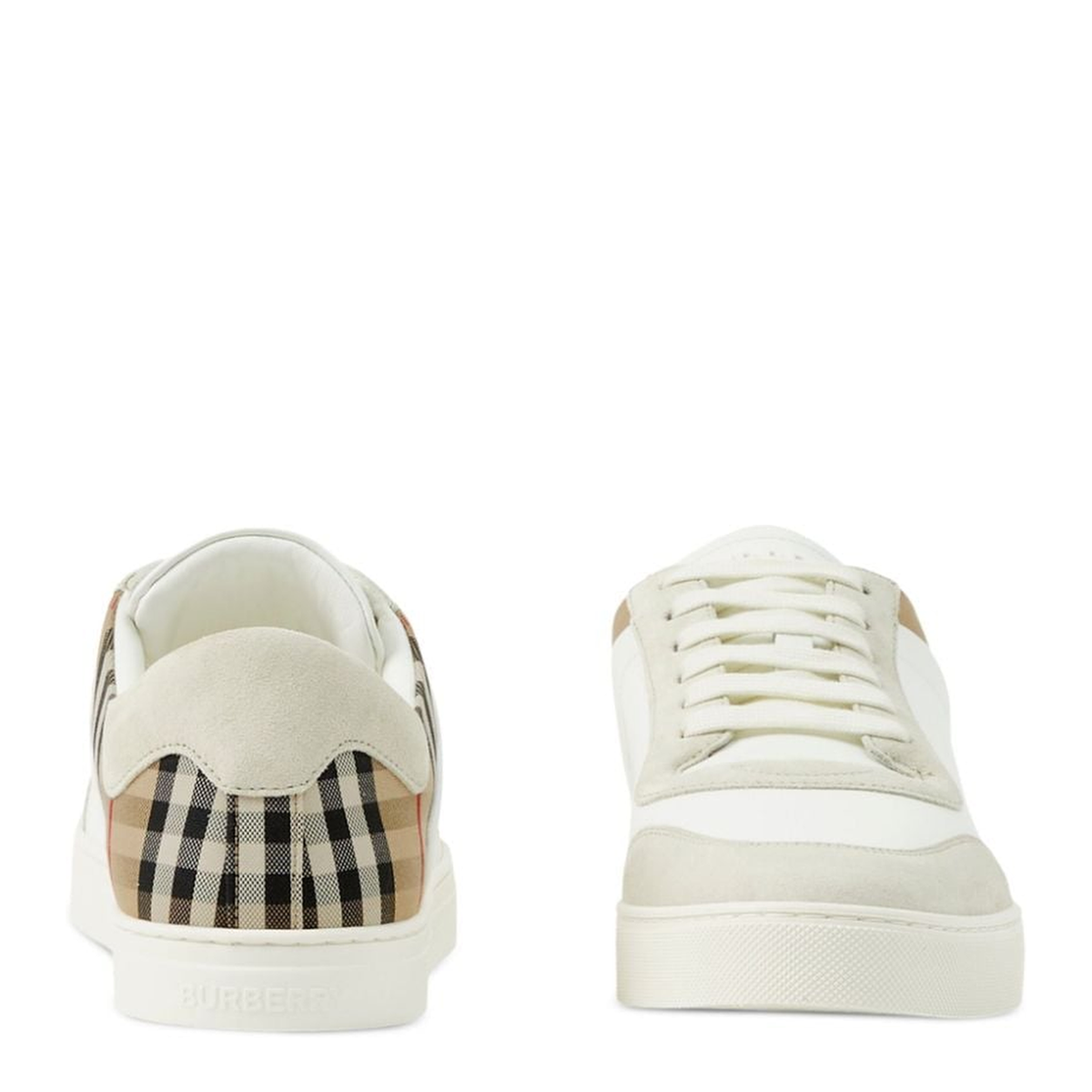 Leather Sneakers White - Image 4