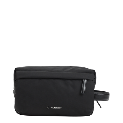 U Backpack Medium Polyamide Wash Bag - Black - Image 1