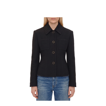 Fitted Tailored Jacket - Image 1