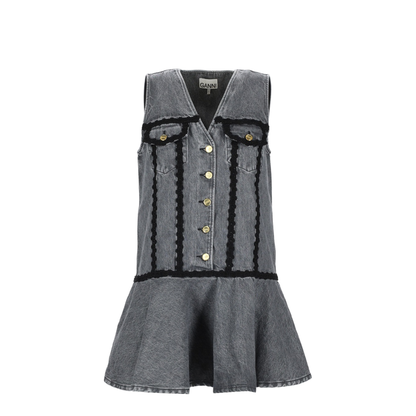 Cotton Mini Dress - Image 1