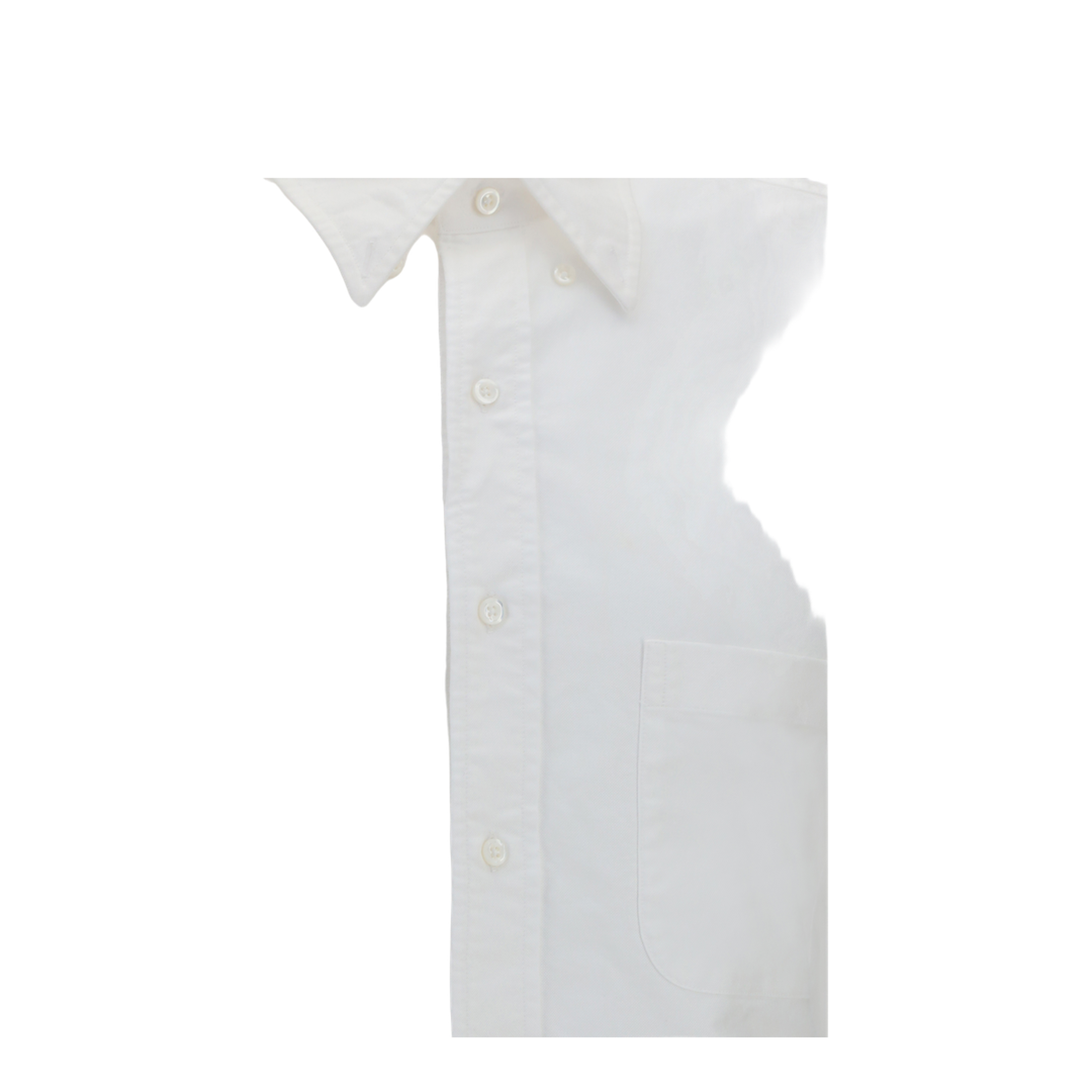 Short-sleeve Shirt with Contrast Stripes - Image 3