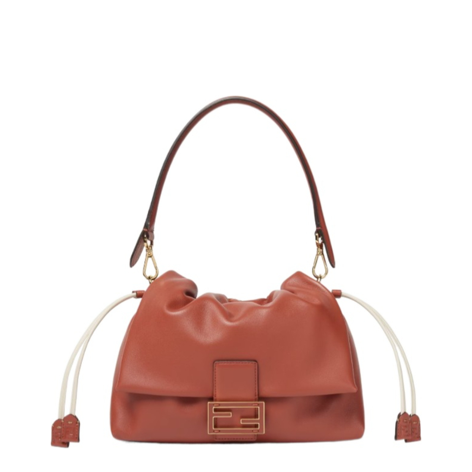 Mamma Baguette Medium Leather Brown - Image 1