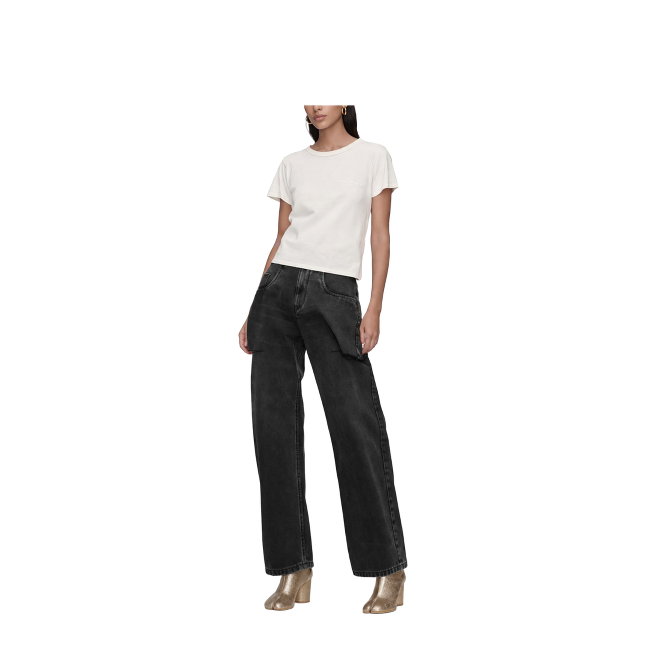 Jeans Con Dettaglio Cut Out - Image 2