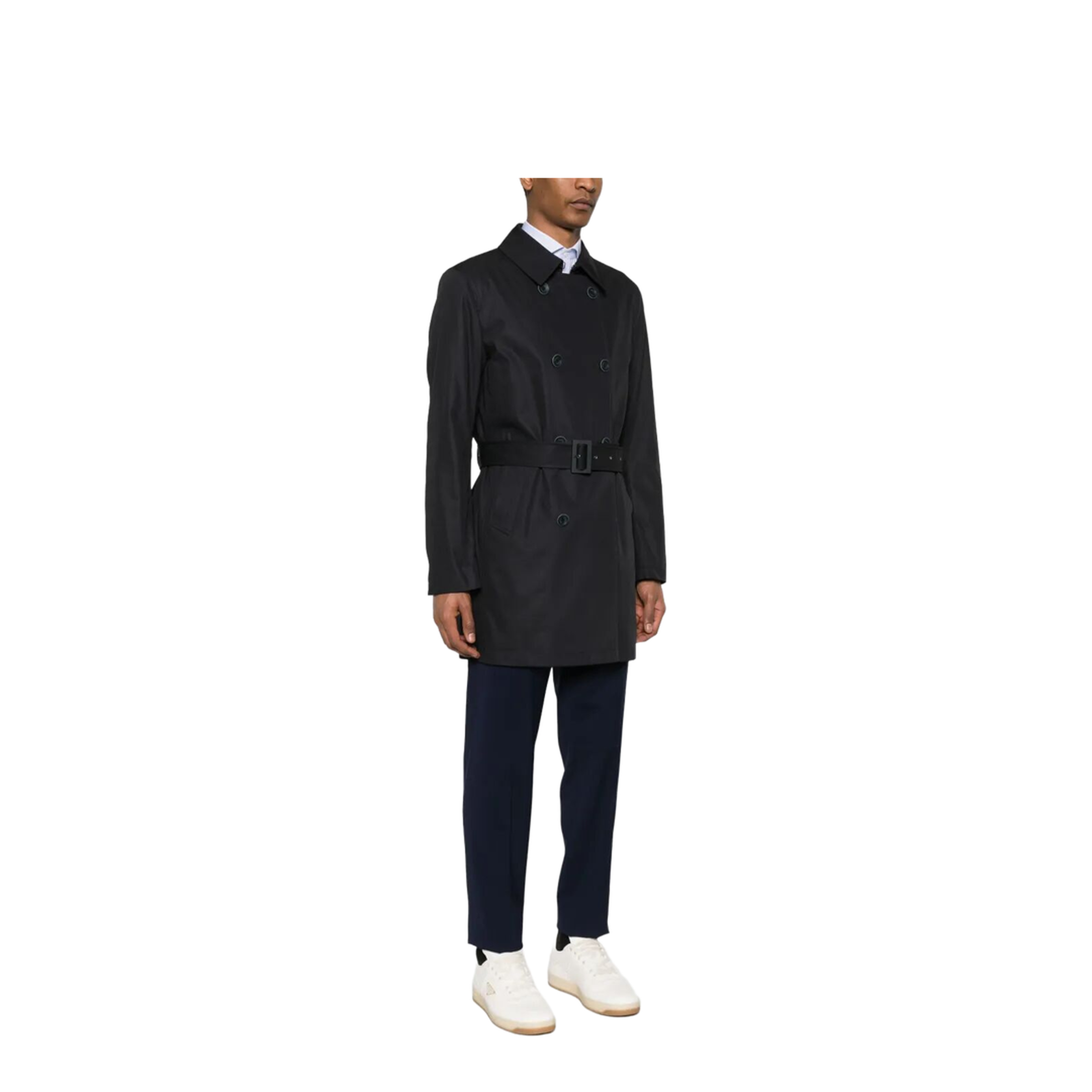 Double-Breasted Trench Coat in Dean - Image 5