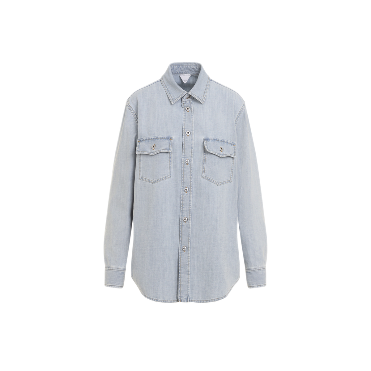 Light Blue Chambray Shirt - Image 2