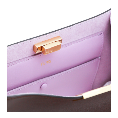 Way Medium Calfskin Top Handle Bag - Dark Brown - Image 7
