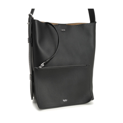 Archetipo Bucket Bag Leather Black - Image 5