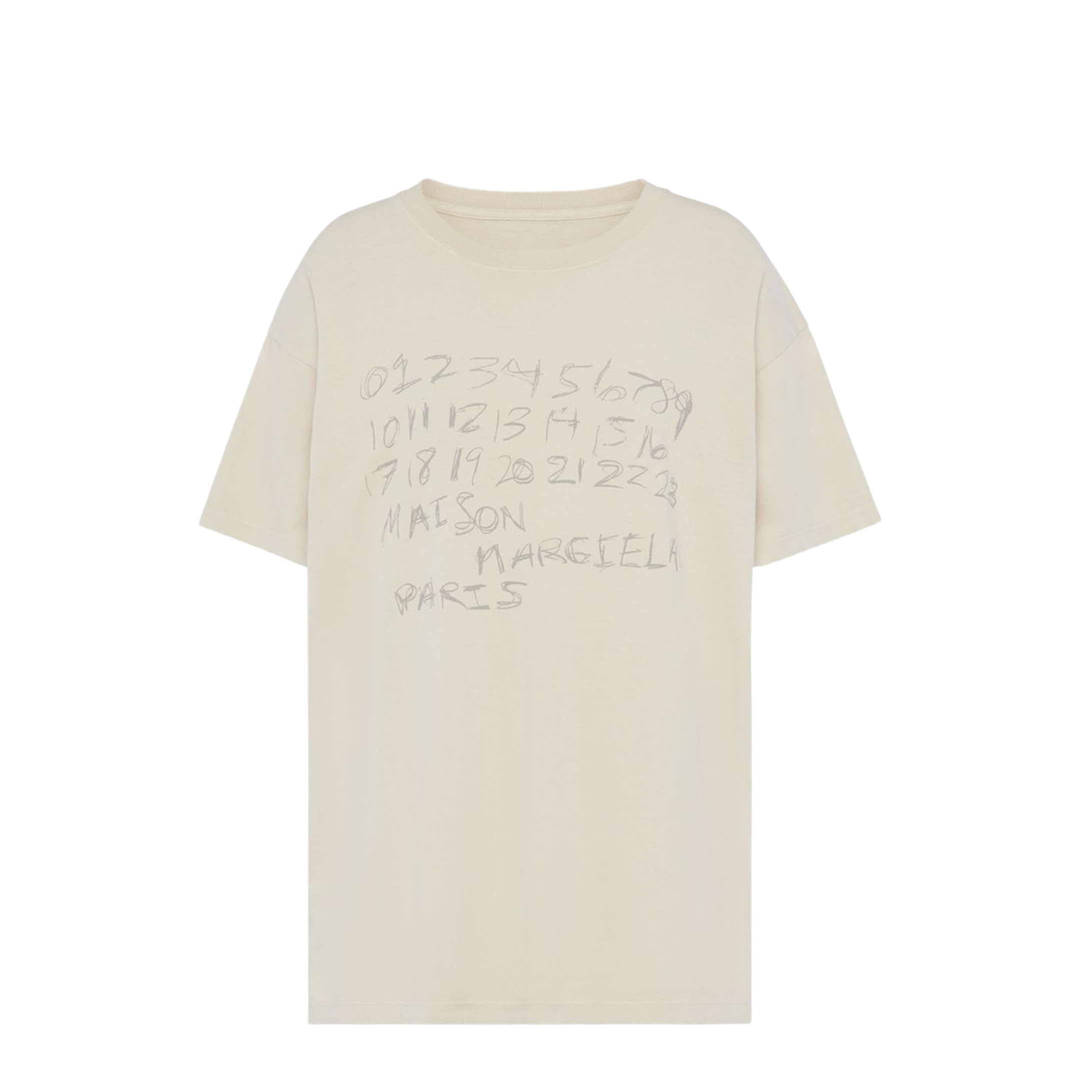 Numeric Sand-Coloured Cotton T-Shirt - Image 1