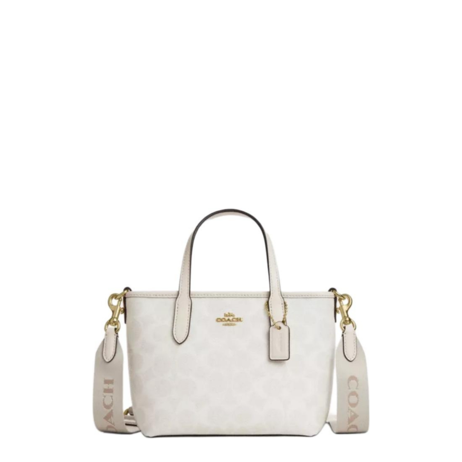 City Mini Tote Bag in Signature Canvas - Image 1