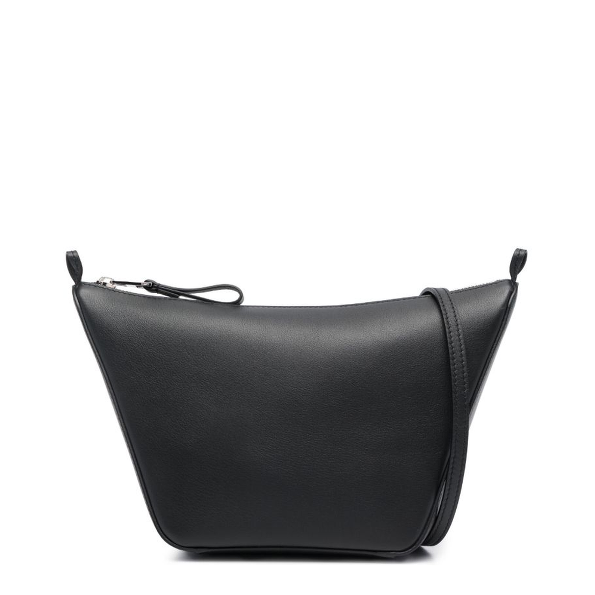 Hammock Mini Calfskin Hobo Bag - Black - Image 1