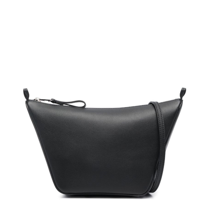 Hammock Mini Calfskin Hobo Bag - Black - Image 1