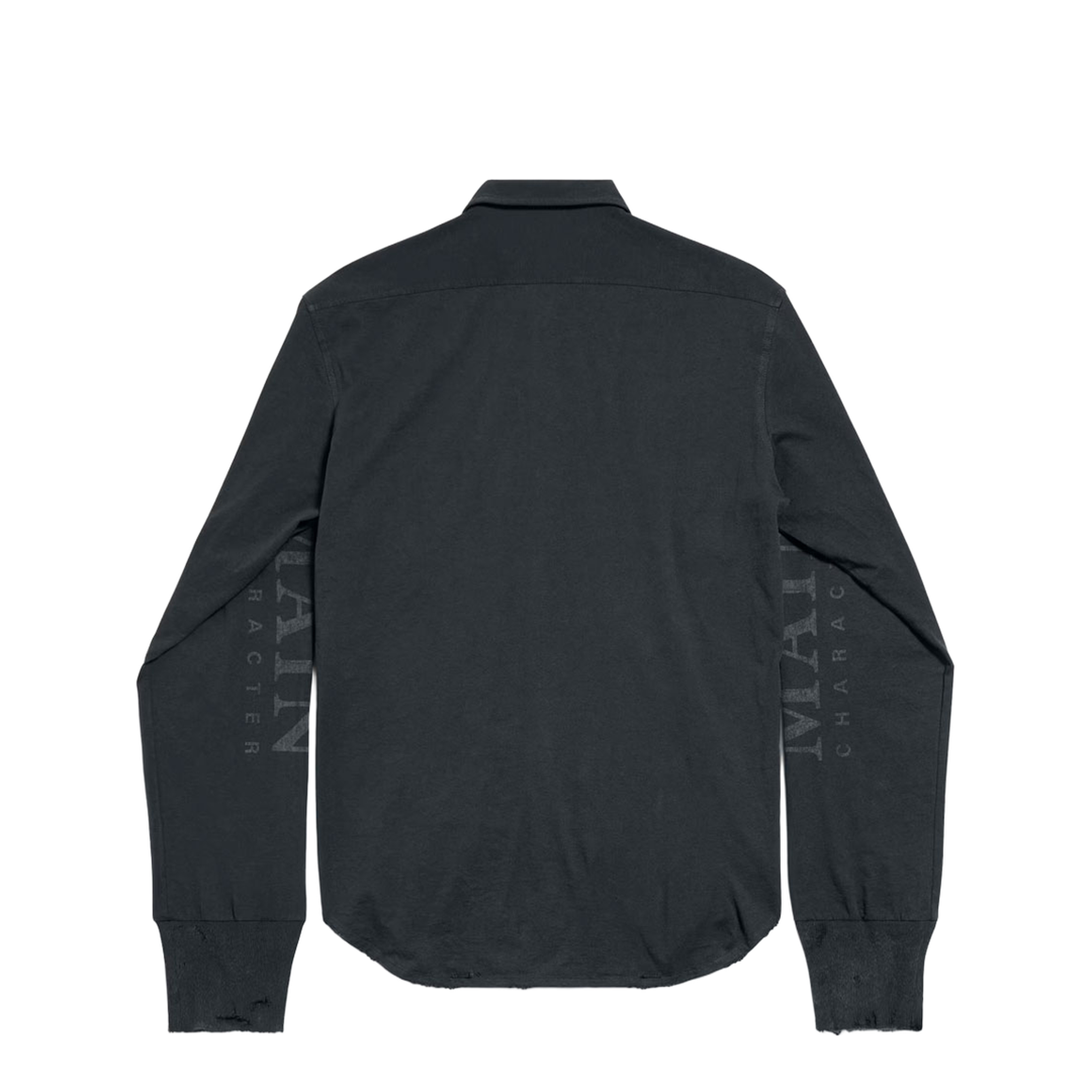 Main Character Artwork Long-Sleeved Jersey Polo Shirt - Image 2