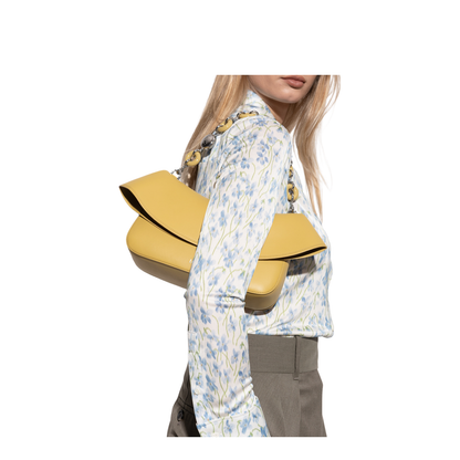 Ola Medium Shoulder Bag Yellow - Image 2