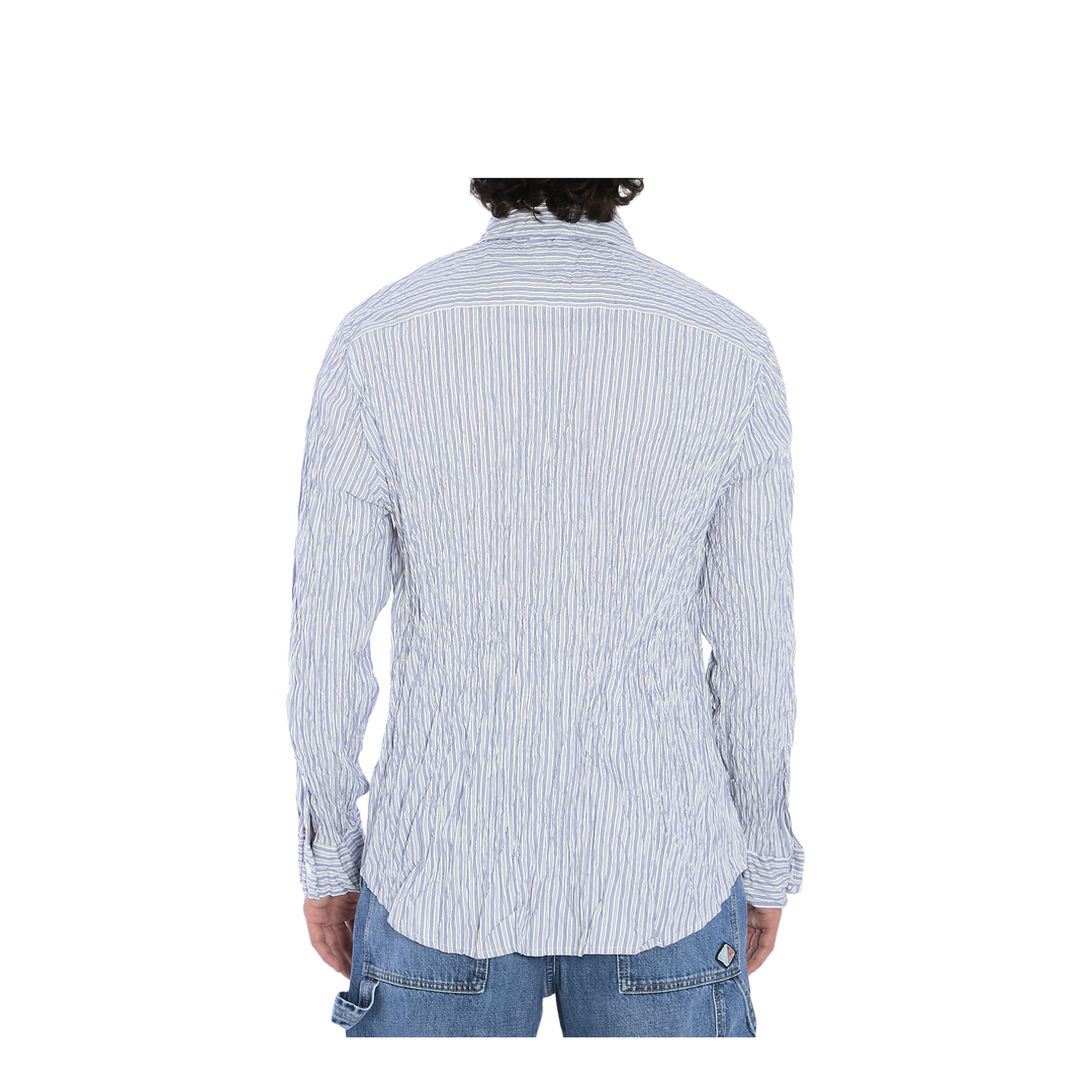 Crinkled Cotton Shirt - Image 4