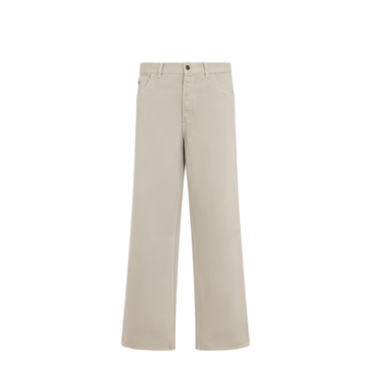 Loose-Fit Denim Jeans - Image 1