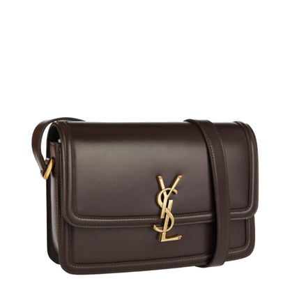 Solferino Medium Leather Shoulder Bags - Brown - Image 2