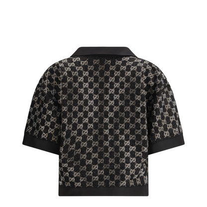 Wool Lamé Tweed Top - Image 2