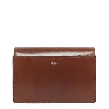 Biancaroughs Small Leather Crossbody Bag Brown - Image 3