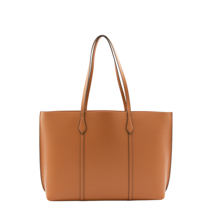 Perry Leather Tote - Autumn Brown - Image 6