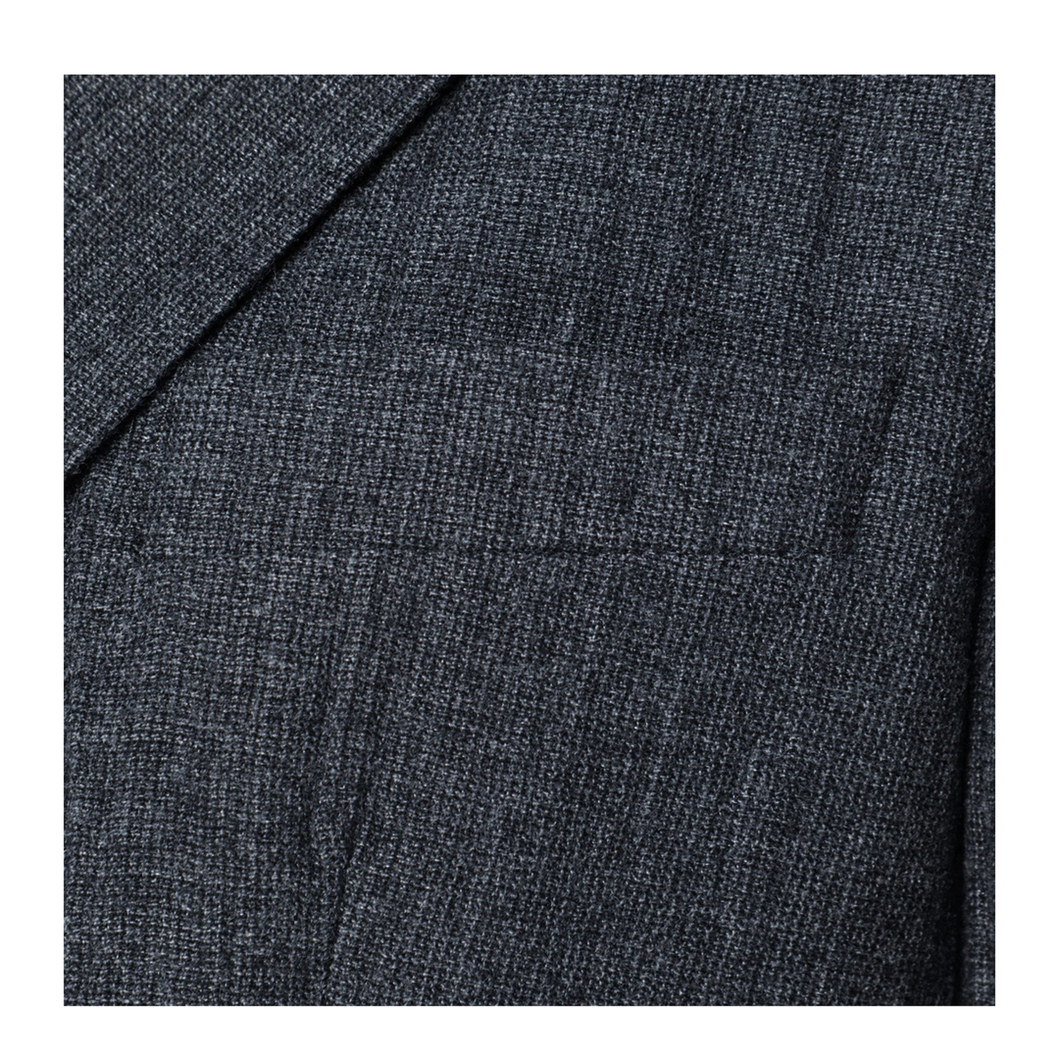 Grey Wool-Blend Single-Breasted Jacket - Image 2