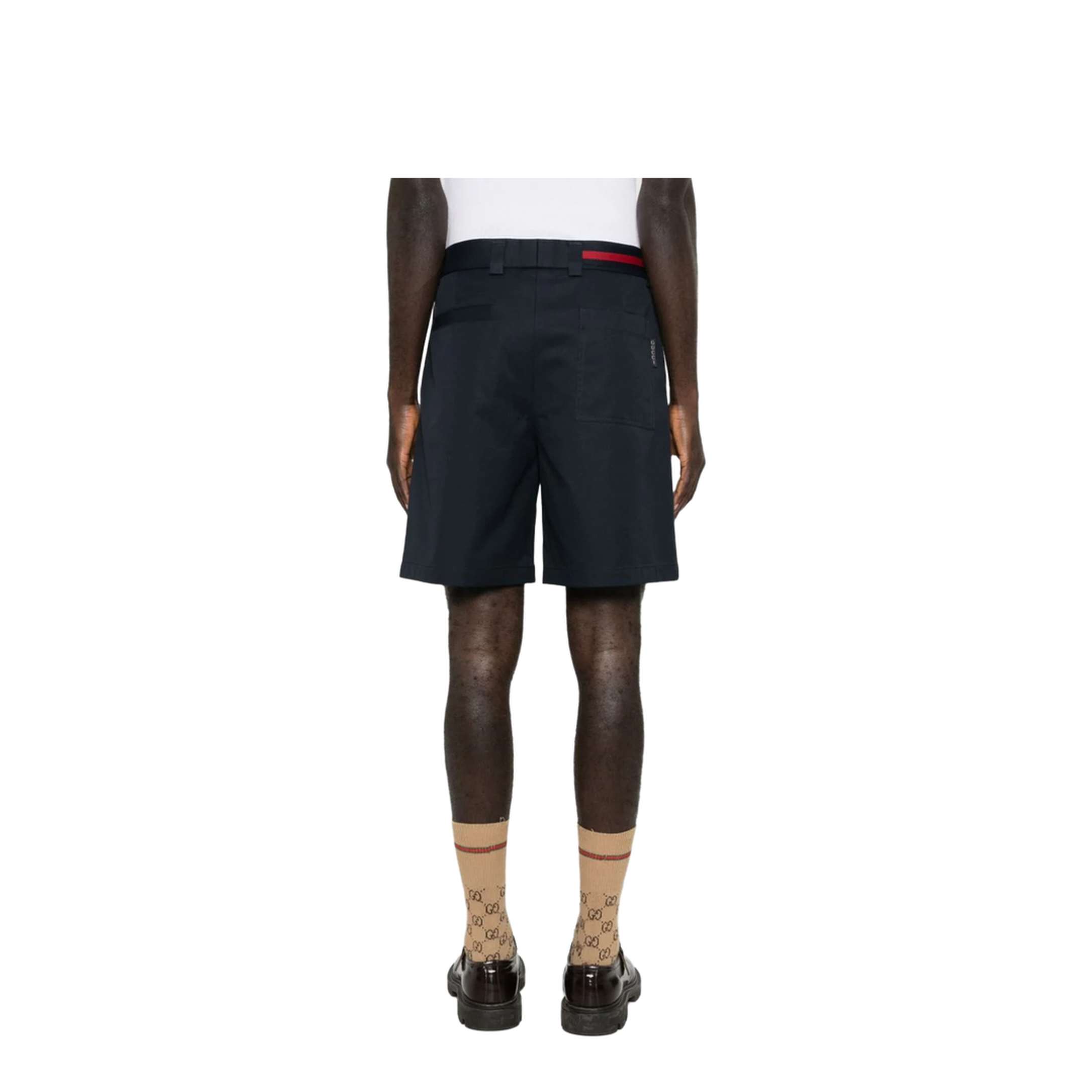 Double Cotton Twill Shorts - Image 5