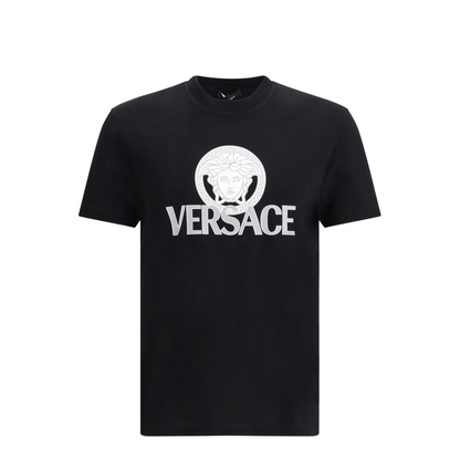 Cotton T-shirt with logo - Image 1