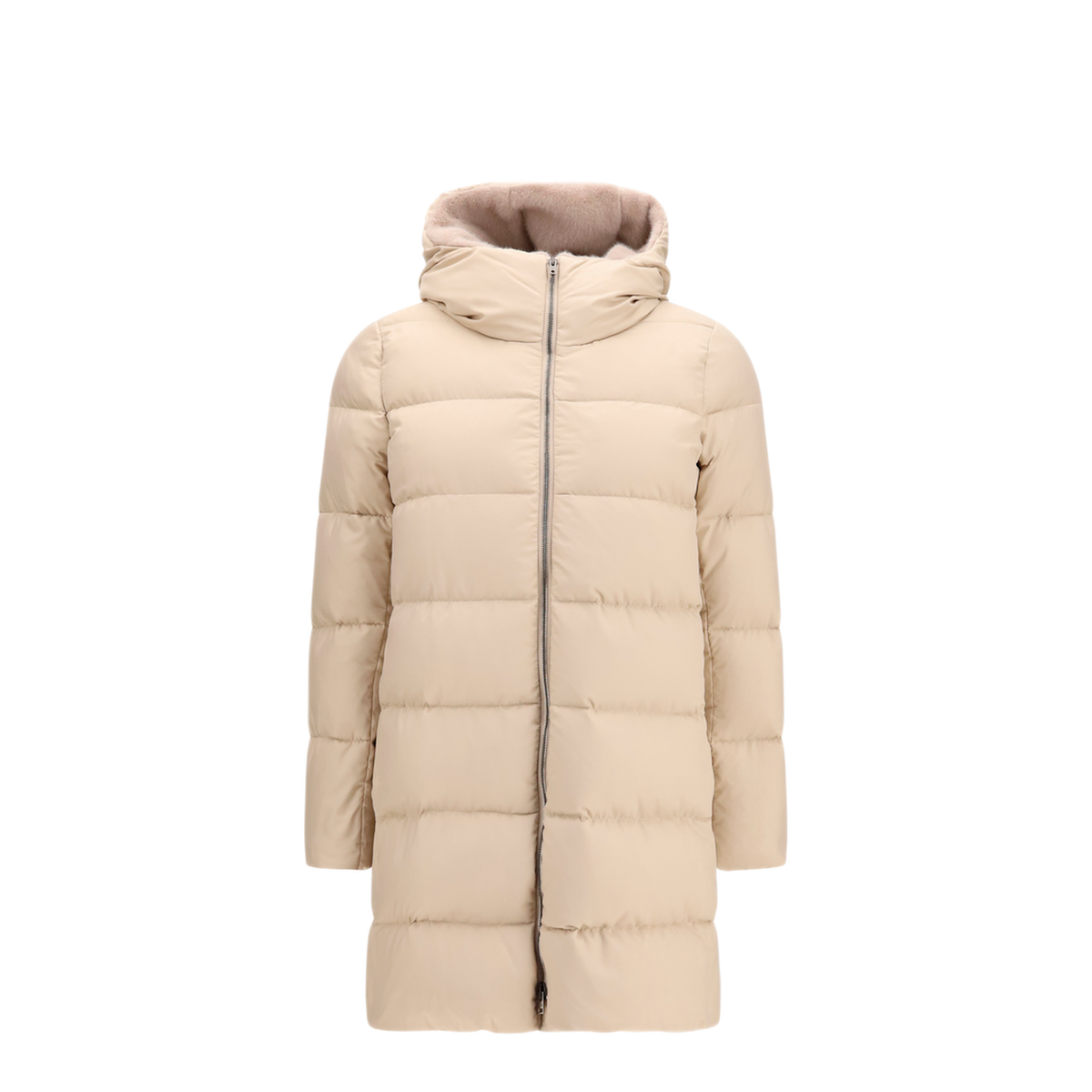 Quilted Down Jacket - Image 1