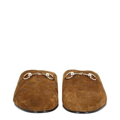 Horsebit Mule Brown Suede - Image 3